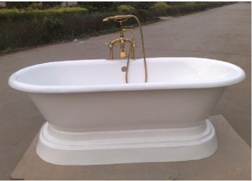 freestanding cast iron bathtub