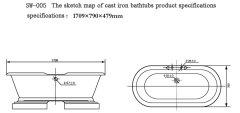 modern process bathtubs