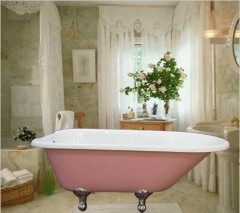 polished cast iron bathtubs