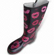 Women's Rain Boots, Available in Various Colors, Customized Designs are Accepted