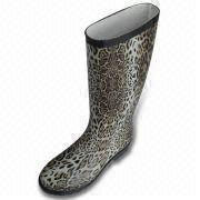 Women's Rain Boots, Customized Designs are Accepted, Available in Various Colors