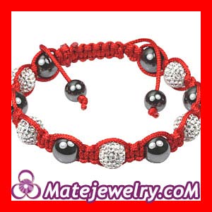 Fake Tresor paris crystal pave bead bracelet wholesale