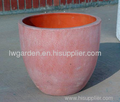 Terra cotta flower pots