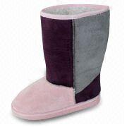 Women's Boots/Slippers, Customized Designs are Accepted, Made of Micro-suede and EVA