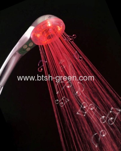 led music shower