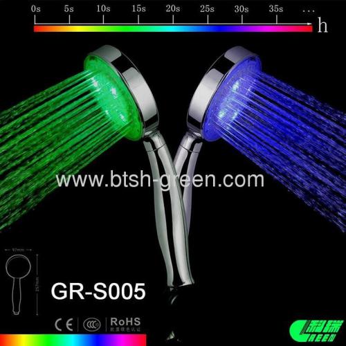 led shower head