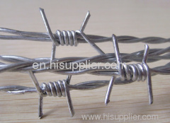 hot dipped galvanized barbed wire