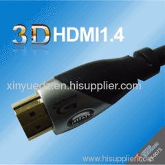 Half metal HDMI cable