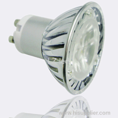 high power 1x3w GU10 LED spotlight