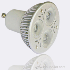 high power 3x1w/3x2w GU10 LED spotlight