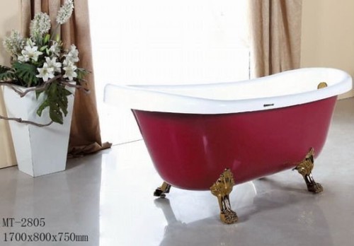 classic acrylic bathtub