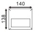 IP54 led bulkhead