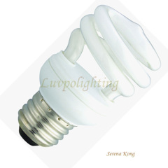 semi-spiral energy saving lamp