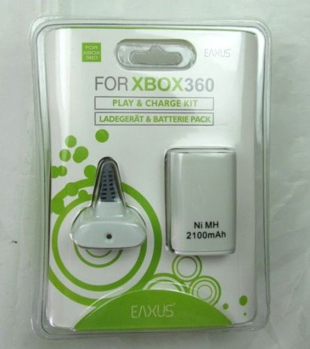 xbox360 NIMH battery pack and chargeable cable
