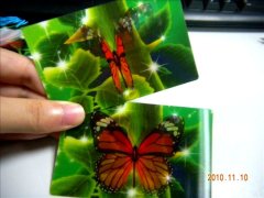 plastic lenticular 3D card