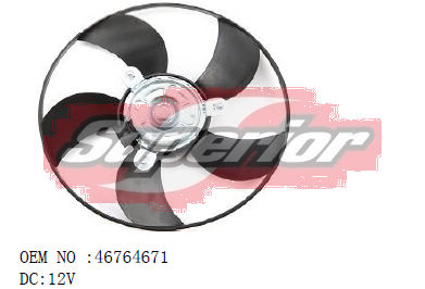 46764671 Fiat Siena cooling fan