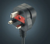 uk power cord plug/fused power cord/ 3A 5A 13A 250V/bs bsi approval