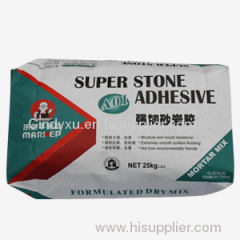 Sandstone adhesive