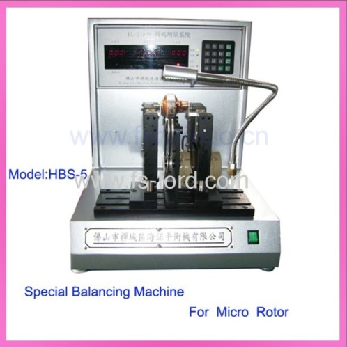 Balancing Machine for the Rotor of Printing Machine