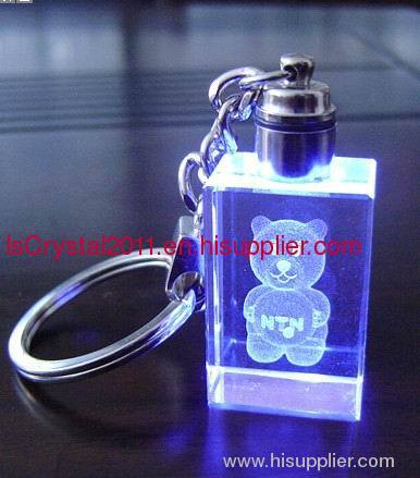 crystal key chain, Led key chain.