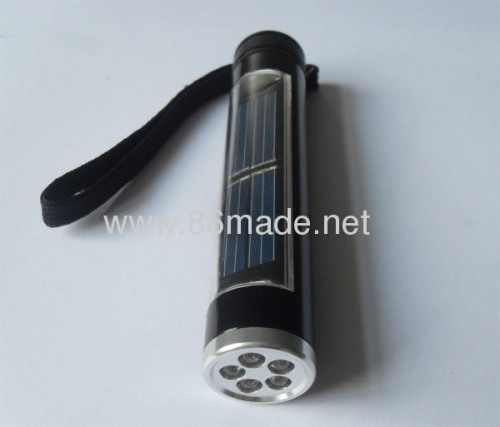 5 leds solar torch, solar lightsight with led