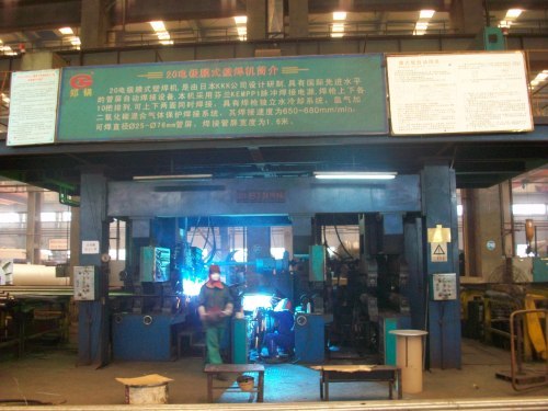 semi-auto welding tubes machine