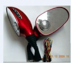 motorcycle MP3 mirror