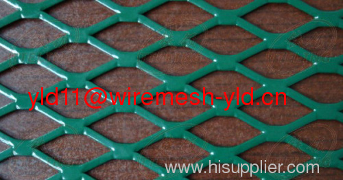 PVC coated Flattened Expanded Metals(factory)