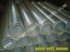 wedge wire screen pipes/wire wrapped screen