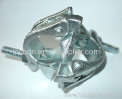 Scaffolding forged fixed coupler