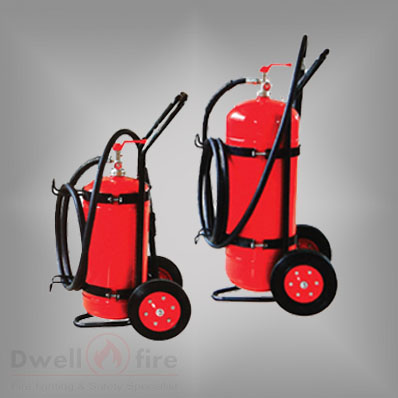 fire extinguisher trolley