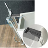 Floor standing waterfall bath shower mixer