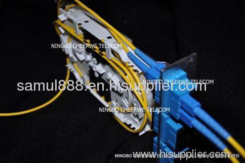 Plug In Fiber Optic Splicing Patching ModuleModular Splicing Patching Tray