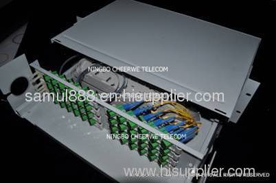 Fiber Optic Front Splicing Patching Shelf