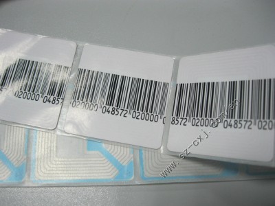 RFID library label