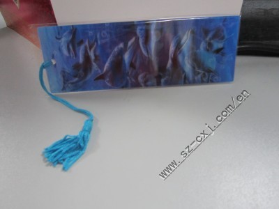 3D bookmark,lenticular bookmark,PET bookmark