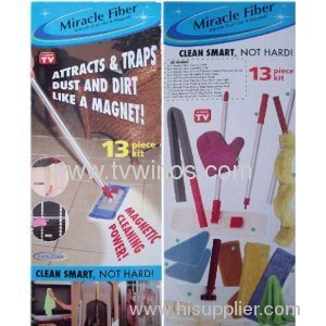 Handy Trends Miracle Fiber 13 Piece Cleaning Kit