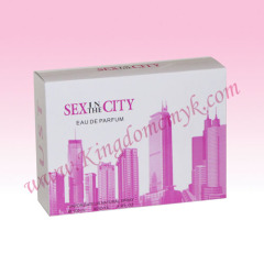 PURPLE Perfume Paper Box