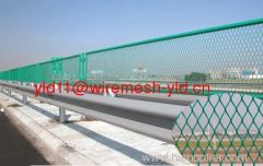 pvc coated expanded metal mesh fences