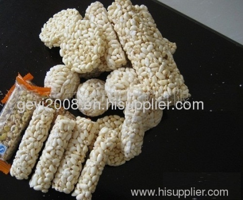 rice cake/cereal bar produce line
