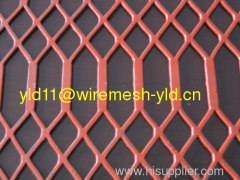 Special decorative expanded metal sheet