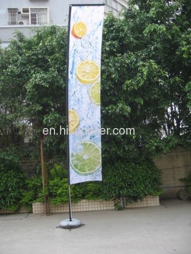 flying banner display