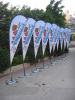 flag banner stand