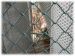 green coated chain link fences