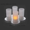LED Candela Glow Rechargeable candle Light