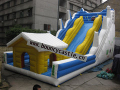 LS-22 House water slide inflatables