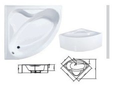 One-Piece Acrylic Tub