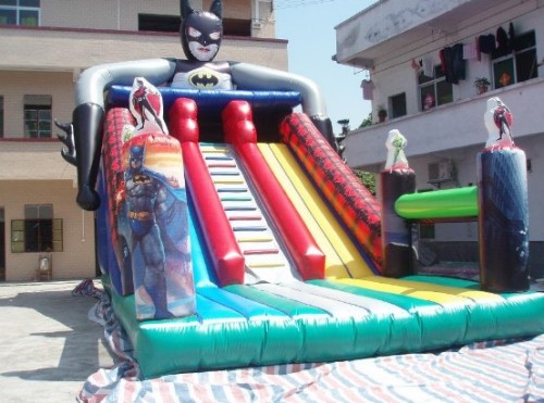 MU-439 bat man inflatable slide amusent park