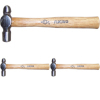 Ball pein hammer with fibre glass handle