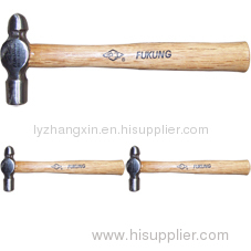 Ball pein hammer with fibre glass handle